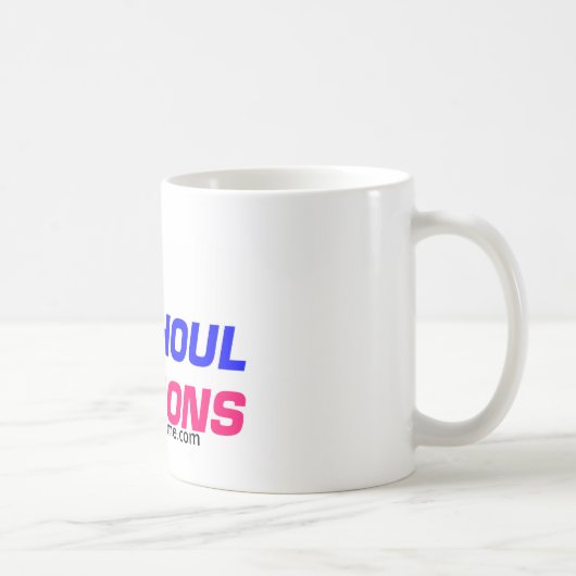 Witte koffie-Mok Koffiemok (Rechts)