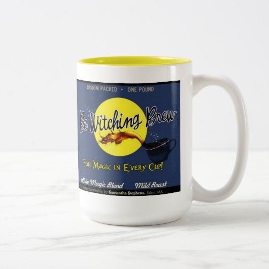 Witte koffie tweekleurige koffiemok (Rechts)