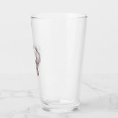 Witte koksjas glas (Links)