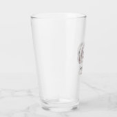 Witte koksjas glas (Rechts)