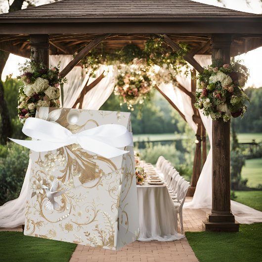 Witte Kolibrie Bloem Boeket Favoriet Doos Bedankdoosjes