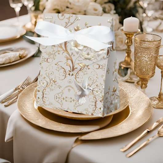 Witte Kolibrie Bloemen Favoriete Doos Bedankdoosjes