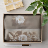 Witte Kolibrie Decoupage Tissue Verpakking Tissuepapier (Geschenk)