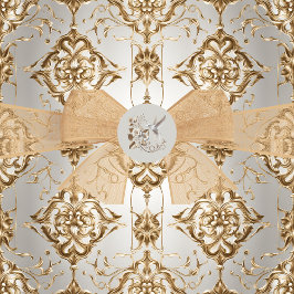 Witte Kolibrie Verpakkingssticker Ronde Sticker