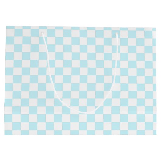 Witte konijn 2 large cadeautasje (Achterkant)