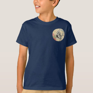 Witte Konijn Alice Avonturen Wonderland Kunst T-shirt