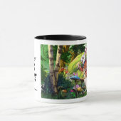 Witte konijn | "Alice in Wonderland" PaasMokken Mok (Midden)