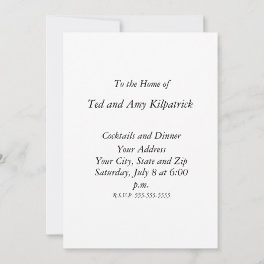 Witte Konijn Alice Wonderland Harten Kaart (Achterkant)