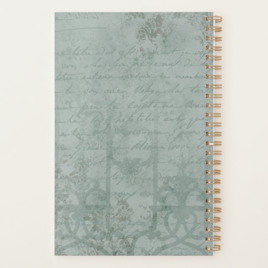 Witte konijn B Planner (Achterkant)