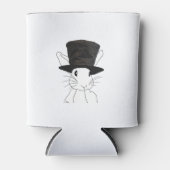 Witte Konijn Blikjeskoeler (Voorkant)