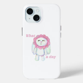 witte konijn iPhone 15 case