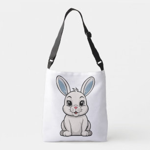 Witte Konijn Crossbody Tas