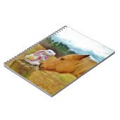 Witte konijn en Gele Paarden Notitieboek (Linkerzijde)