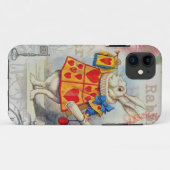Witte Konijn Hartjes Alice Klassieker Case-Mate iPhone Case (Achterkant (horizontaal))