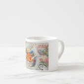 Witte Konijn Hartjes Alice Klassieker Espresso Kop (Voorkant rechts)
