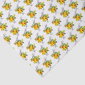 Witte Konijn Hof trompettist Alice in Wonderland 3 Tissuepapier (Detail)