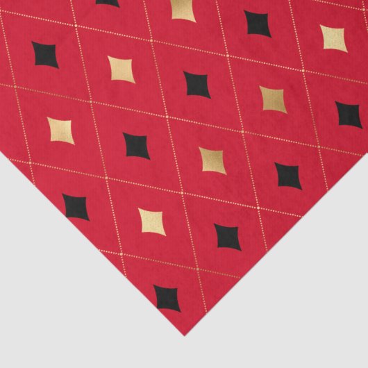 Witte konijn in de Rode Dagen Tissuepapier (Detail)