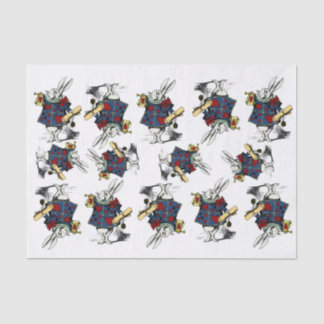 Witte konijn!  klassiek Alice in Wonderland Tissuepapier