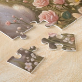 Witte Konijn Legpuzzel (Zijkant)