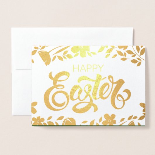 Witte konijn | Pasen "Alice in Wonderland" Folie Kaarten (Voorkant met envelop)