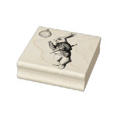 Witte konijn rubberstempel (Stempel)