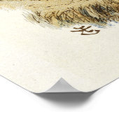 Witte konijn van Alice in Wonderland  Kunst Poster (Hoek)