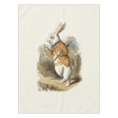 Witte konijn van Alice in Wonderland  Kunst Tafelkleed (Voorkant)