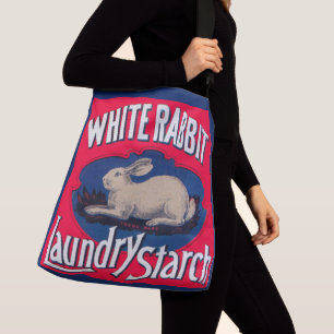 Witte Konijn Wasserijzetmeel en Crossbody Tas