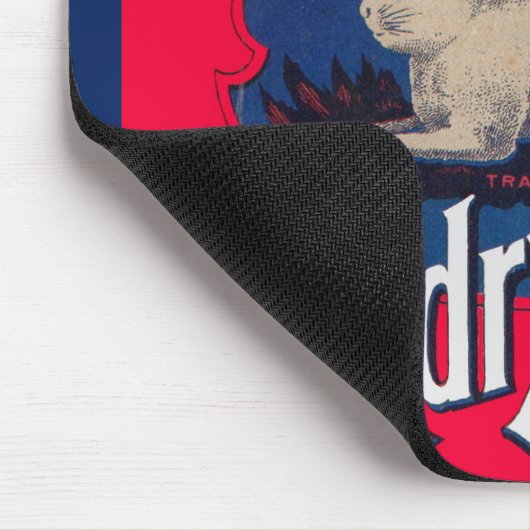 Witte Konijn Wasserijzetmeel en Muismat (Hoek)