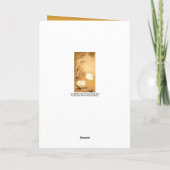 Witte konijnen Chinees schilderkonijnenjaar 2023 Feestdagen Kaart (Achterkant)