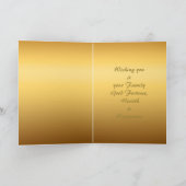 Witte konijnen Chinees schilderkonijnenjaar 2023 Feestdagen Kaart (Binnen)