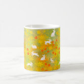 Witte konijnen koffiemok (Center)