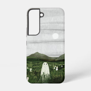 Witte konijnen samsung galaxy hoesje