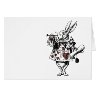 Witte konijnen van het hart - Alice in Wonderland