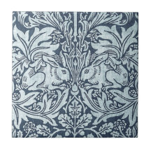 Witte konijnen - William Morris