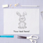 Witte konijnenkruid tissuepapier (Craft)