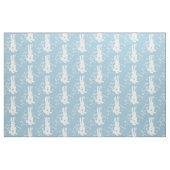Witte konijnenlaat stof (Yard (91,4 cm))