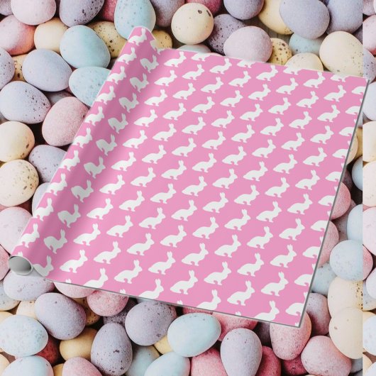 Witte Konijntjes  Cadeaupapier