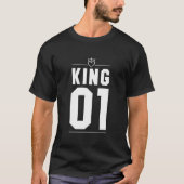 Witte Koning en Koningin 01 T-shirt (Voorkant)