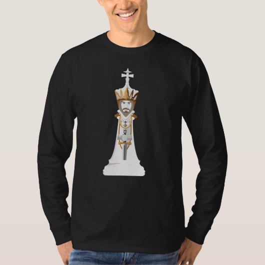 Witte koning T-Shirt (Voorkant)