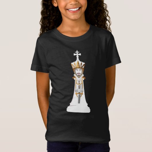 Witte koning T-Shirt (Voorkant)
