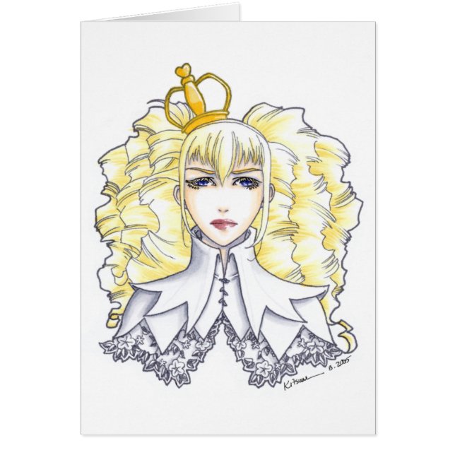 Witte koningin (Voorkant)