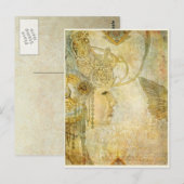 witte koningin briefkaart (Voorkant / Achterkant)