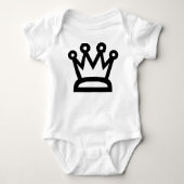 Witte koningin romper (Voorkant)