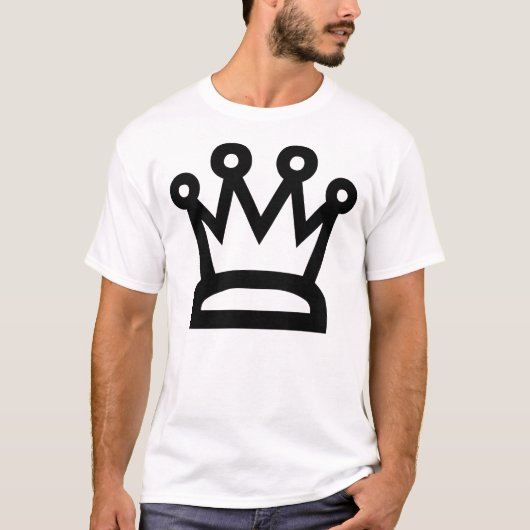 Witte koningin t-shirt (Voorkant)