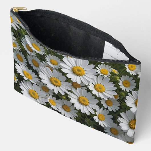 Witte Koortslip Bloemen Etui (Open)
