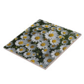 Witte Koortslip Bloemen Tegeltje (Zijkant)