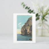 Witte kop in de haven van Portland Briefkaart (Staand voorkant)