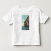 Witte kop in de haven van Portland Kinder Shirts (Voorkant)