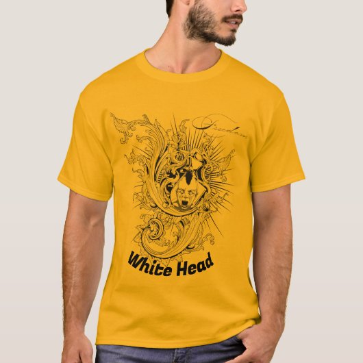 Witte kop T-Shirt (Voorkant)